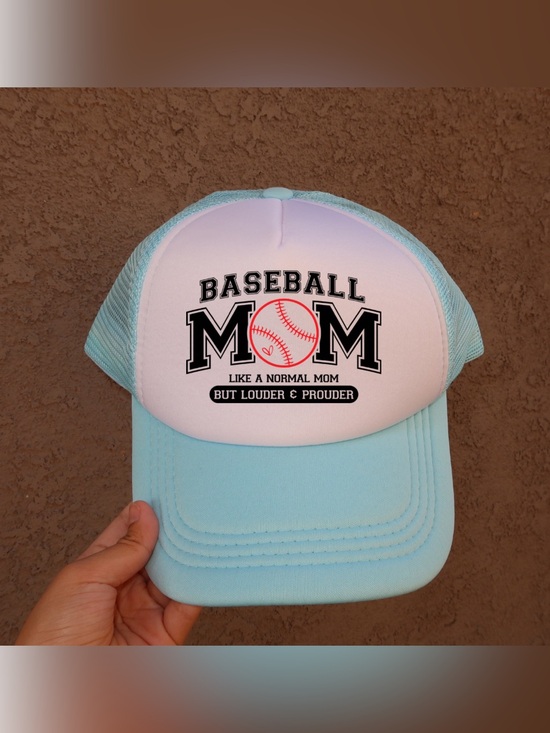Baseball Mom Trucker Hat